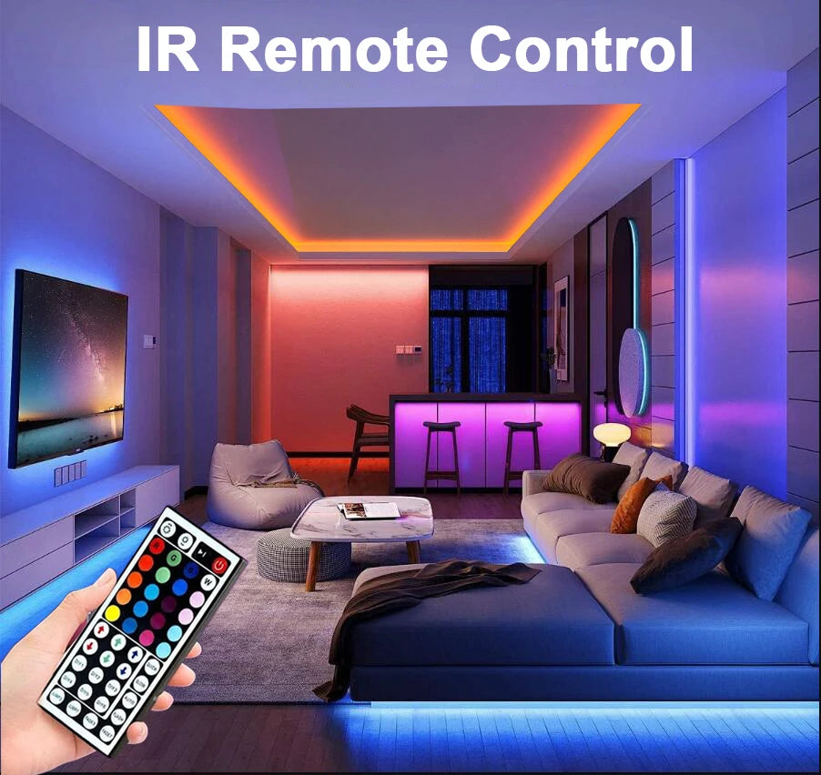 Tira LED RGB con Control por App y Mando | RGB LED Strip with App Control & Remote