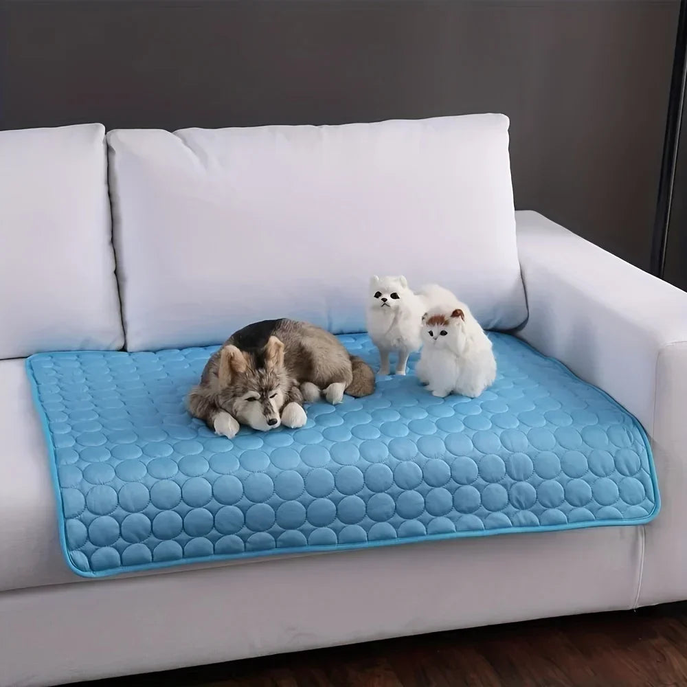 Colchón Refrescante de Seda para Mascotas | Cooling Silk Pet Mat