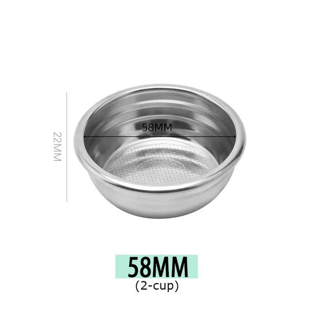 Filtro Reutilizable de Acero para Portafiltro de Espresso | Reusable Stainless Steel Espresso Filter