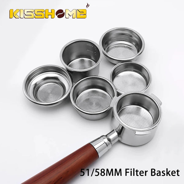 Filtro Reutilizable de Acero para Portafiltro de Espresso | Reusable Stainless Steel Espresso Filter