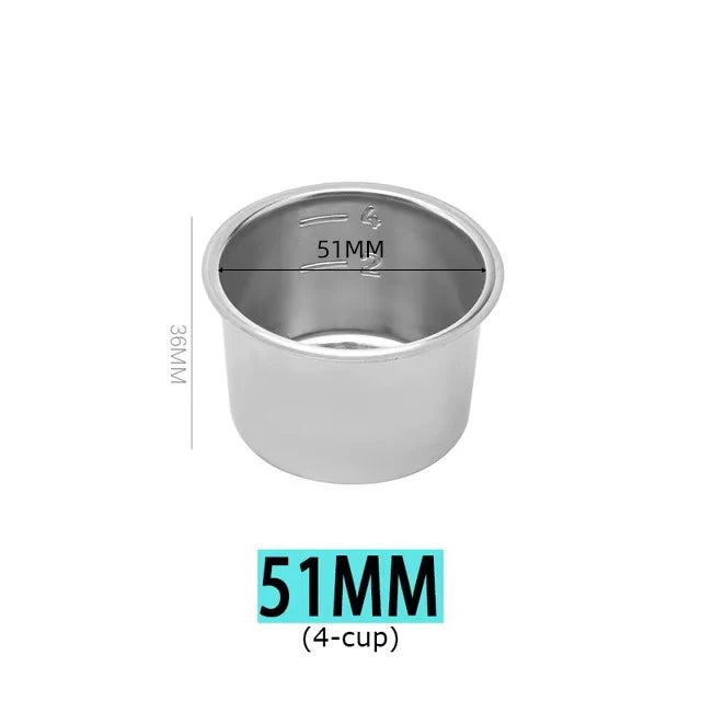 Filtro Reutilizable de Acero para Portafiltro de Espresso | Reusable Stainless Steel Espresso Filter
