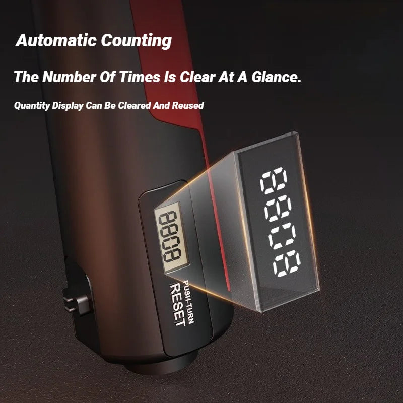 Dinométro de Mano Ajustable 5-100 kg con Contador Electrónico | Adjustable Hand Grip 5-100kg with Electronic Counter