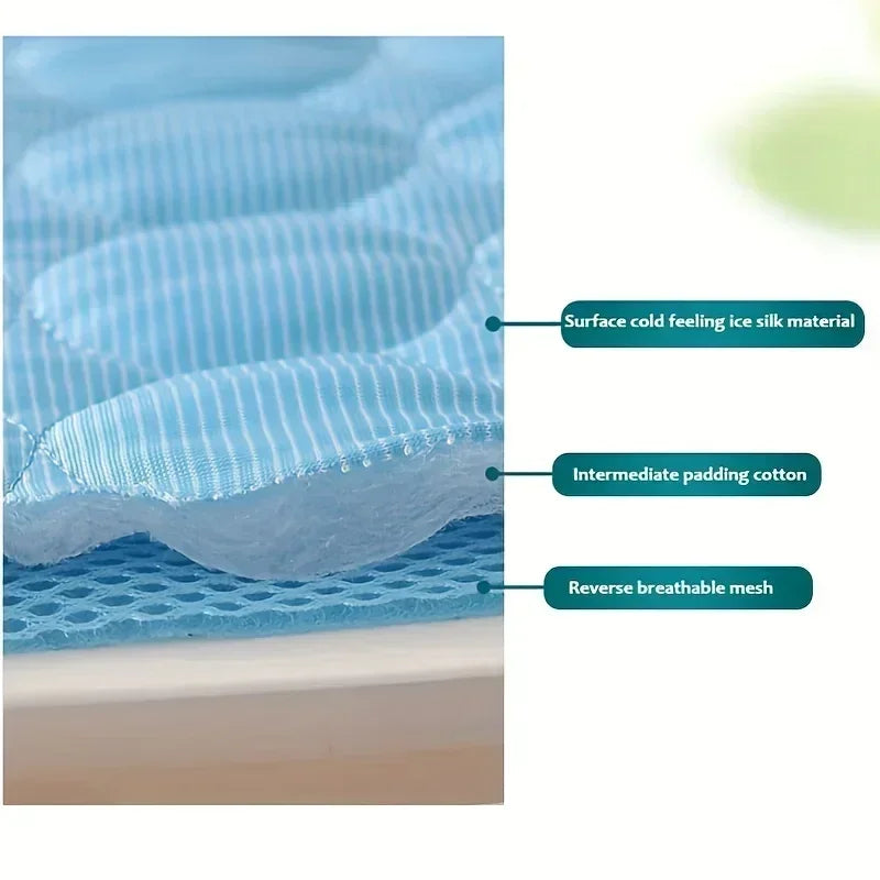 Colchón Refrescante de Seda para Mascotas | Cooling Silk Pet Mat