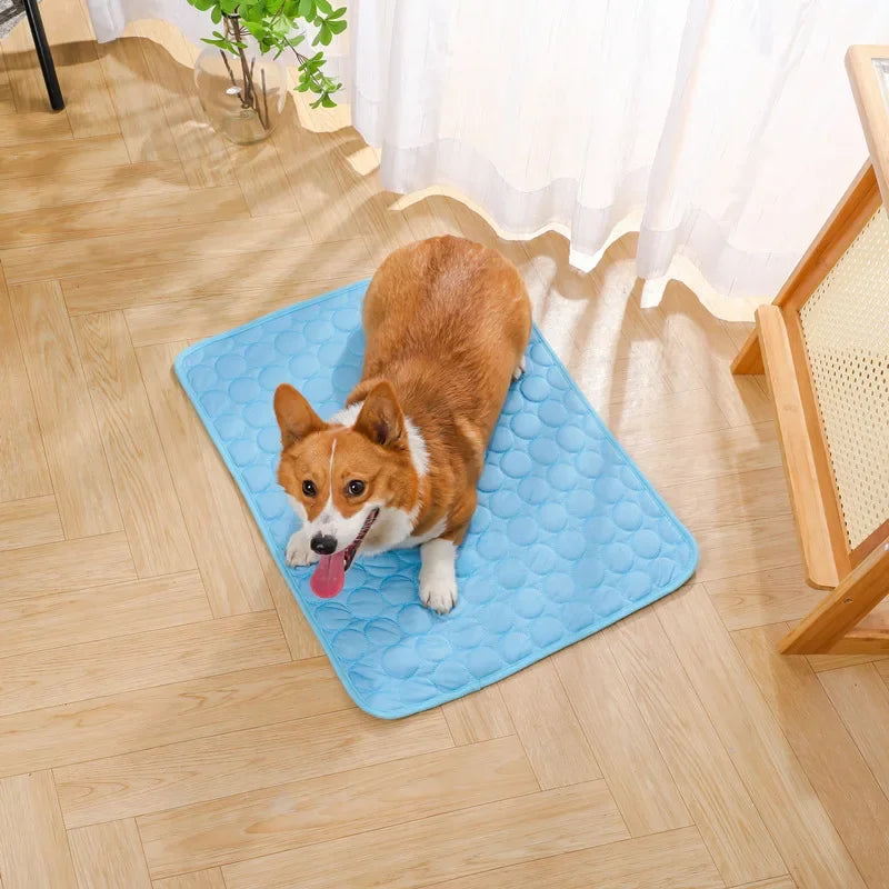 Colchón Refrescante de Seda para Mascotas | Cooling Silk Pet Mat