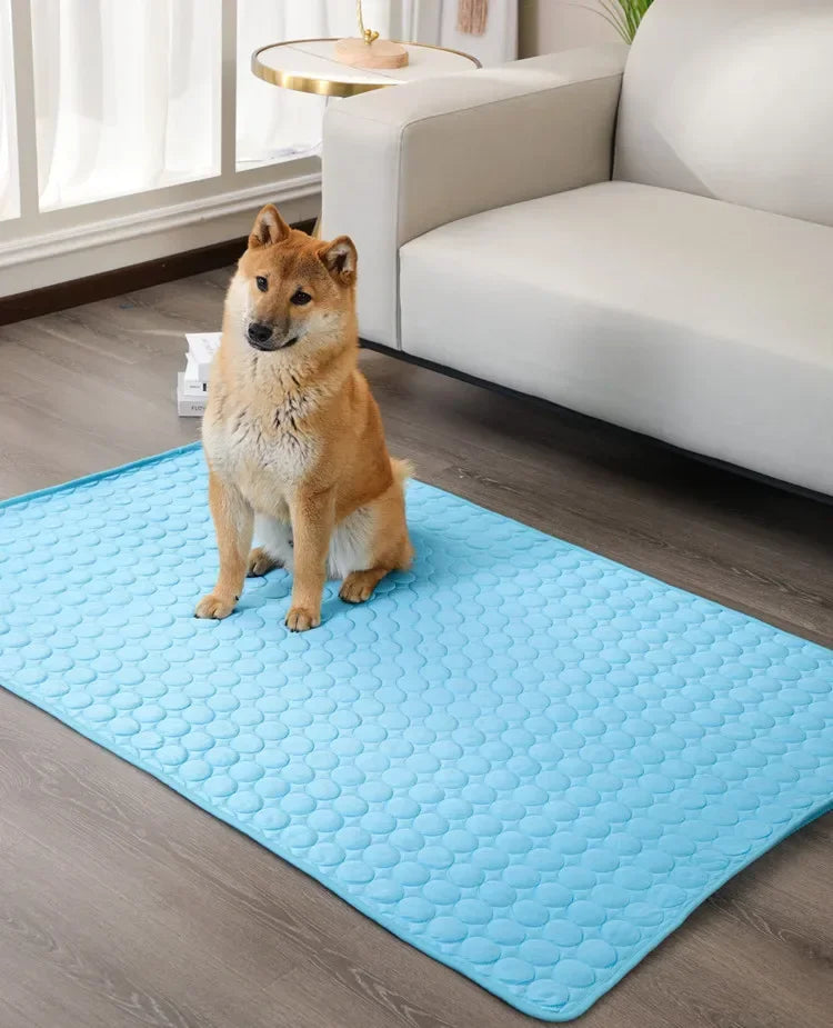 Colchón Refrescante de Seda para Mascotas | Cooling Silk Pet Mat
