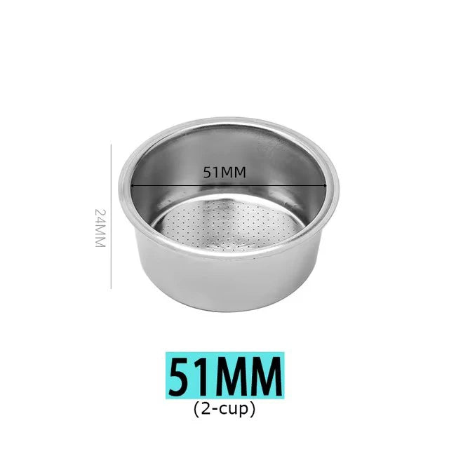 Filtro Reutilizable de Acero para Portafiltro de Espresso | Reusable Stainless Steel Espresso Filter
