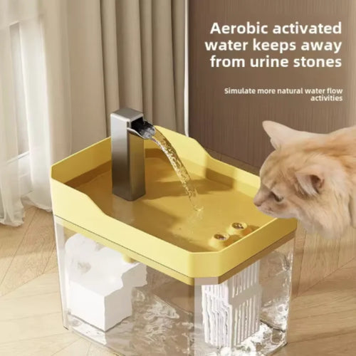 Fuente de Agua Automática para Gatos con Filtro | Automatic Cat Water Fountain with Filter