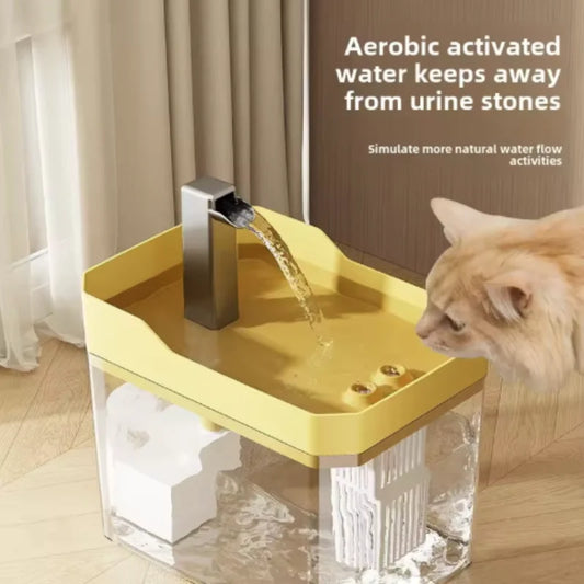 Fuente de Agua Automática para Gatos con Filtro | Automatic Cat Water Fountain with Filter