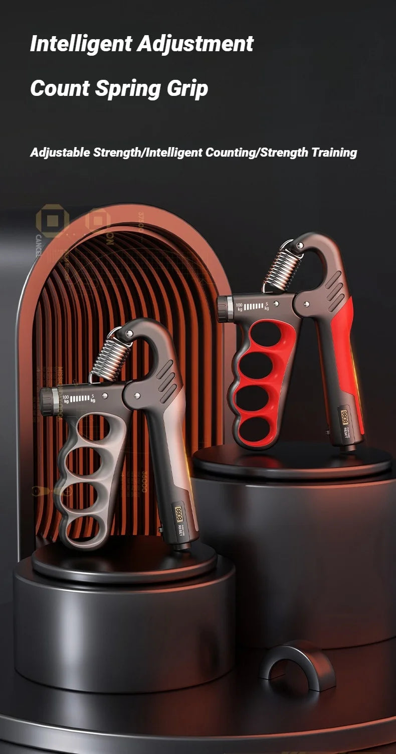 Dinométro de Mano Ajustable 5-100 kg con Contador Electrónico | Adjustable Hand Grip 5-100kg with Electronic Counter