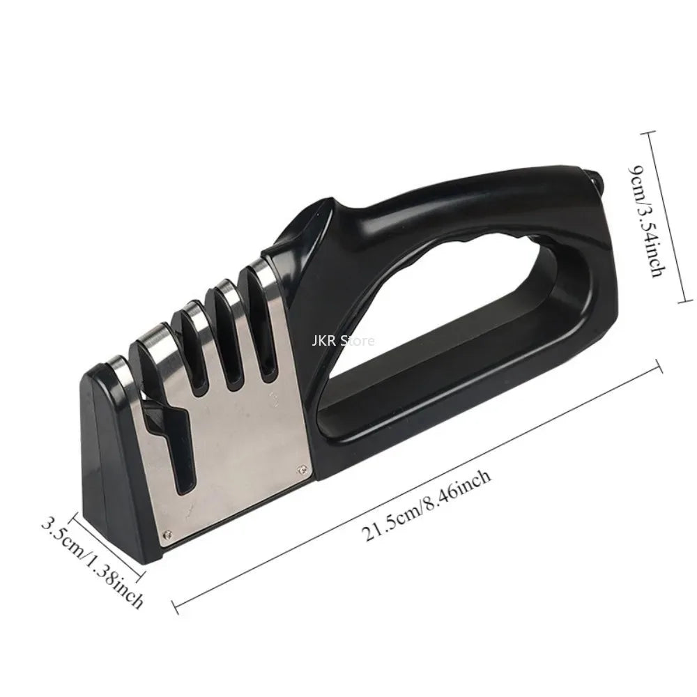 Afilador de Cuchillos Portátil 4 en 1 | Portable 4-in-1 Knife Sharpener