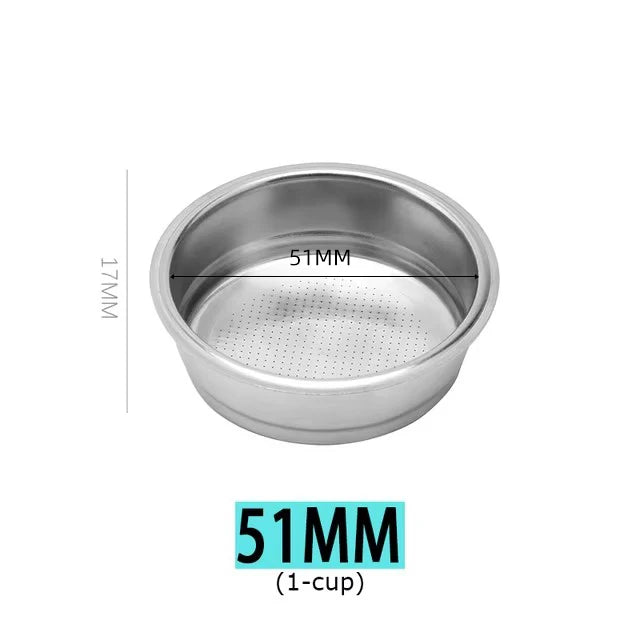 Filtro Reutilizable de Acero para Portafiltro de Espresso | Reusable Stainless Steel Espresso Filter