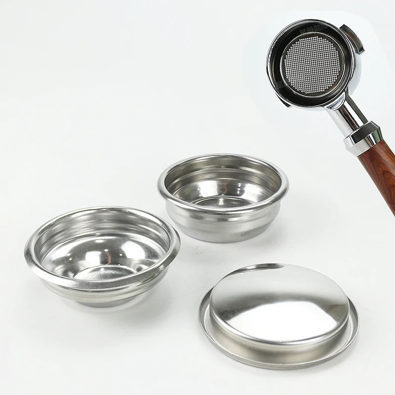 Filtro Reutilizable de Acero para Portafiltro de Espresso | Reusable Stainless Steel Espresso Filter