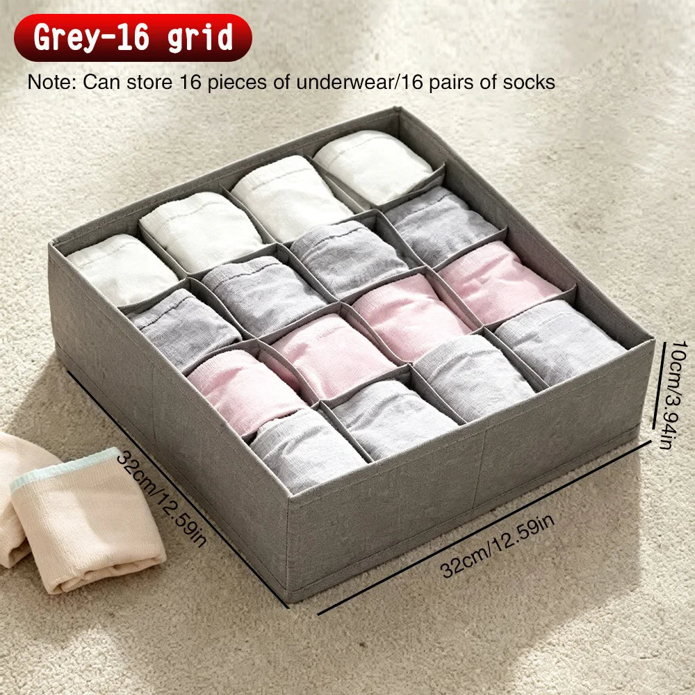 Organizador Plegable de Cajones para Ropa Interior y Calcetines | Foldable Drawer Organizer