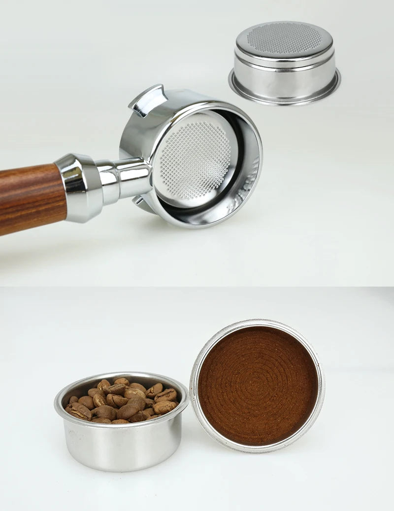 Filtro Reutilizable de Acero para Portafiltro de Espresso | Reusable Stainless Steel Espresso Filter