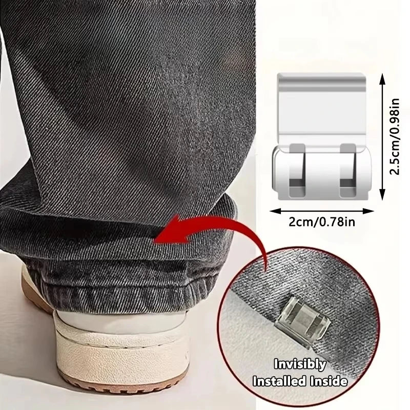 Clips Invisibles para Dobladillo de Pantalones | No-Sew Hem Clips