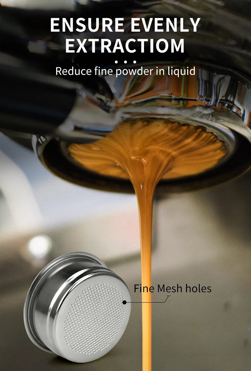 Filtro Reutilizable de Acero para Portafiltro de Espresso | Reusable Stainless Steel Espresso Filter