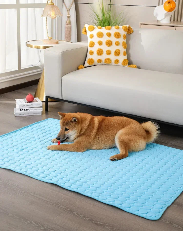 Colchón Refrescante de Seda para Mascotas | Cooling Silk Pet Mat