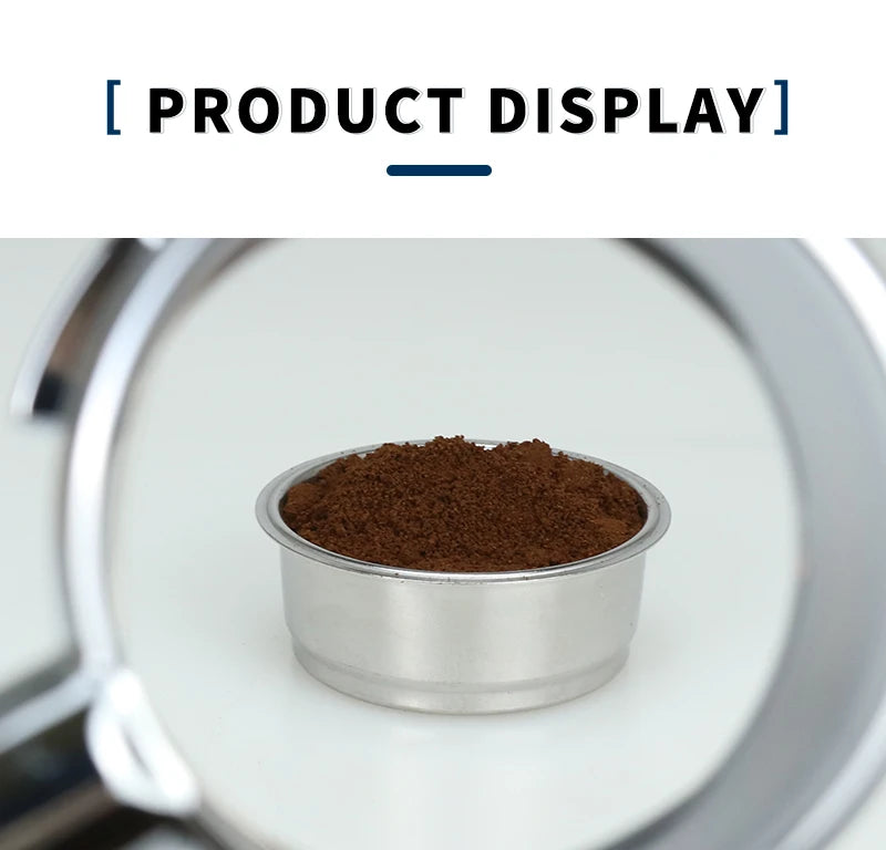 Filtro Reutilizable de Acero para Portafiltro de Espresso | Reusable Stainless Steel Espresso Filter