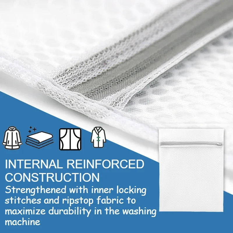 Bolsa de Lavandería de Malla Fina Reutilizable | Fine Mesh Laundry Bag