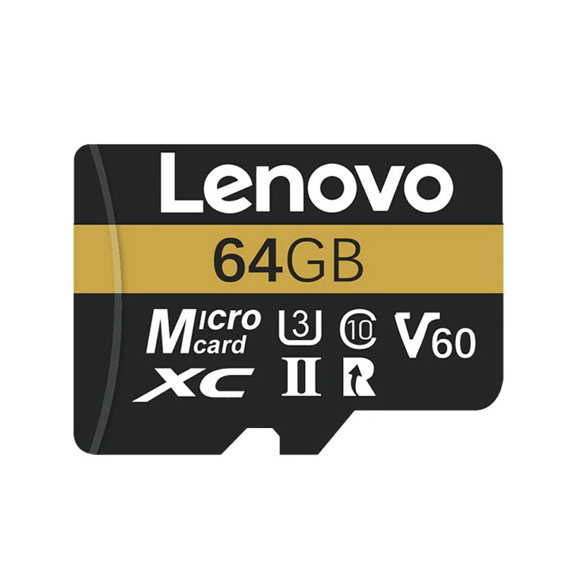 Tarjeta Micro SD Lenovo 128GB/256GB/512GB Alta Velocidad 4K | High Speed TF Memory Card