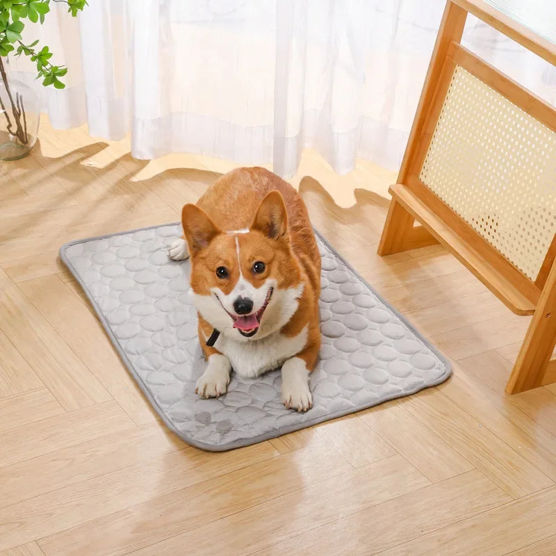 Colchón Refrescante de Seda para Mascotas | Cooling Silk Pet Mat