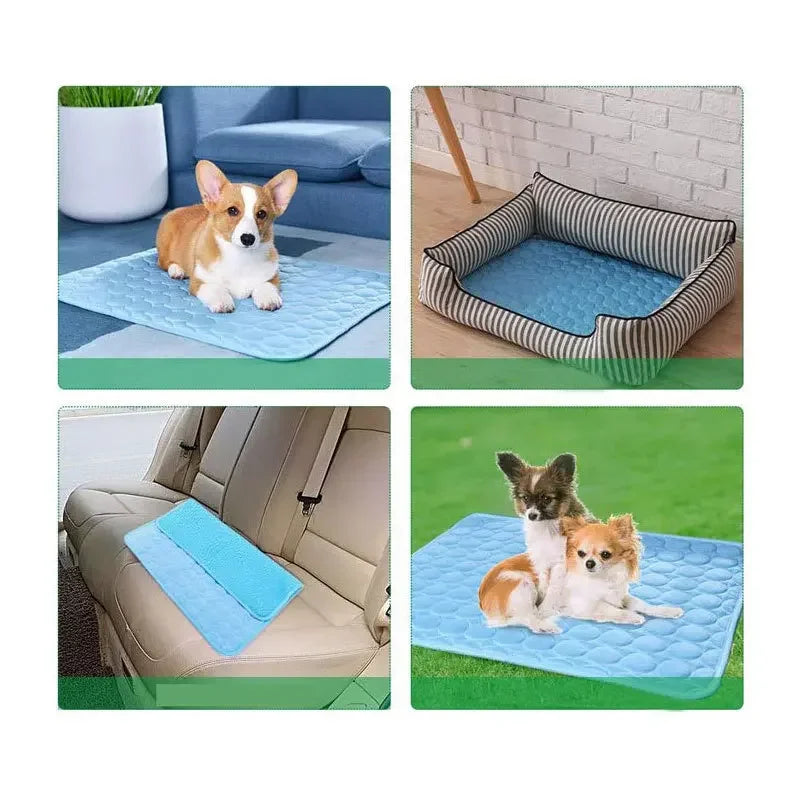 Colchón Refrescante de Seda para Mascotas | Cooling Silk Pet Mat