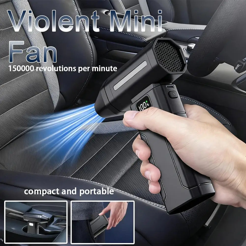 Soplador Eléctrico Turbo Portátil | Portable Electric Turbo Blower