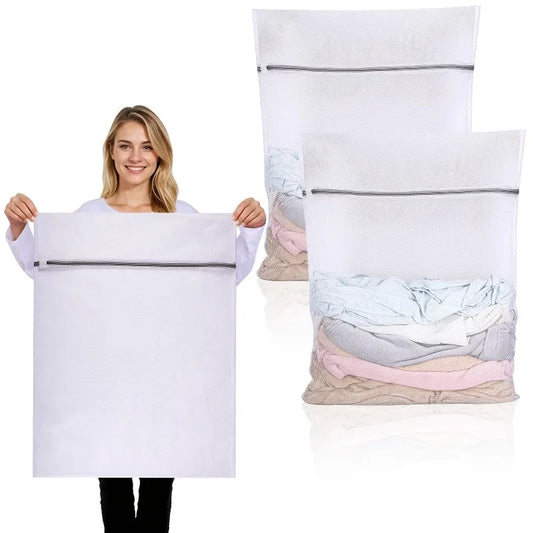 Bolsa de Lavandería de Malla Fina Reutilizable | Fine Mesh Laundry Bag