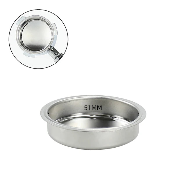 Filtro Reutilizable de Acero para Portafiltro de Espresso | Reusable Stainless Steel Espresso Filter