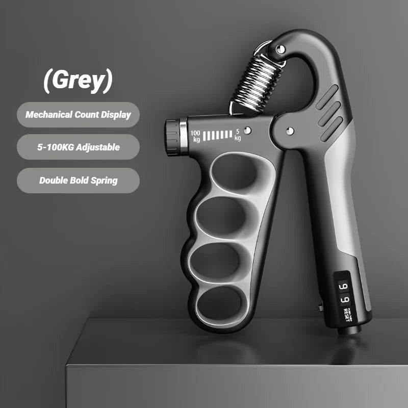 Dinométro de Mano Ajustable 5-100 kg con Contador Electrónico | Adjustable Hand Grip 5-100kg with Electronic Counter