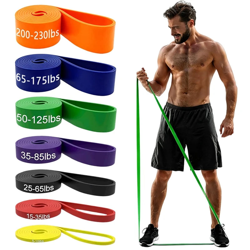 Bandas de Resistencia Elásticas para Gym y Casa | Resistance Bands for Home & Gym Workout