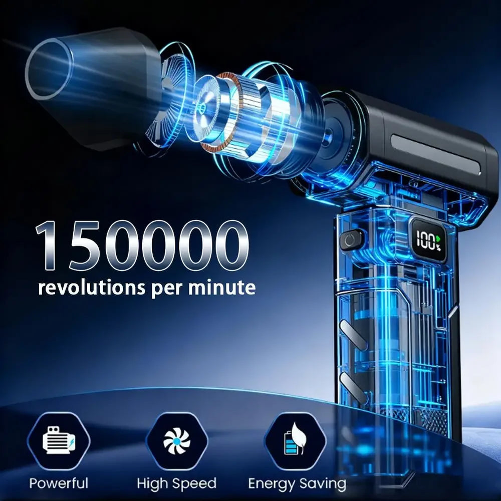 Soplador Eléctrico Turbo Portátil | Portable Electric Turbo Blower