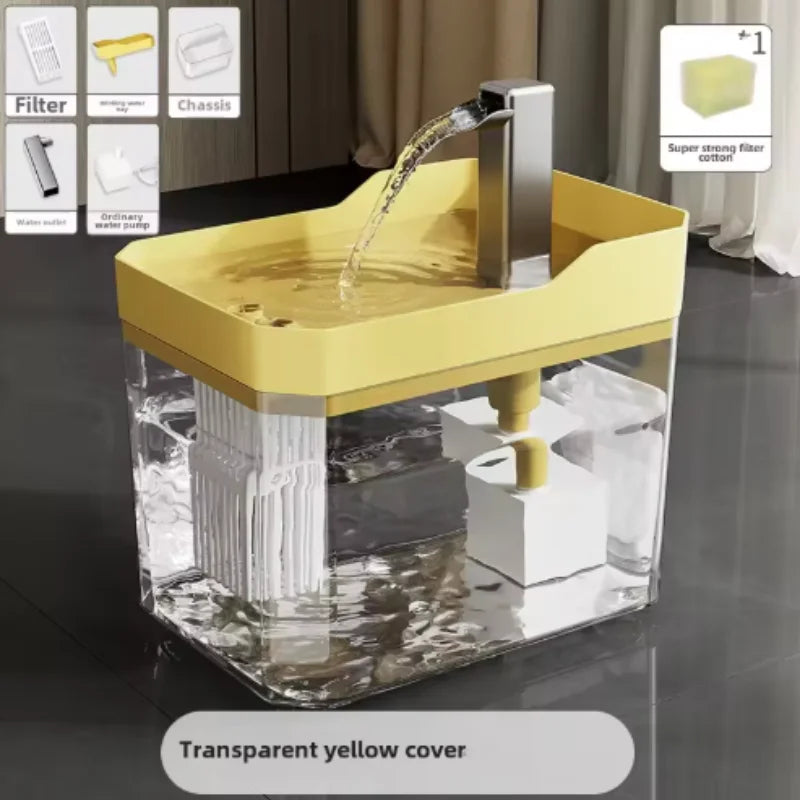 Fuente de Agua Automática para Gatos con Filtro | Automatic Cat Water Fountain with Filter
