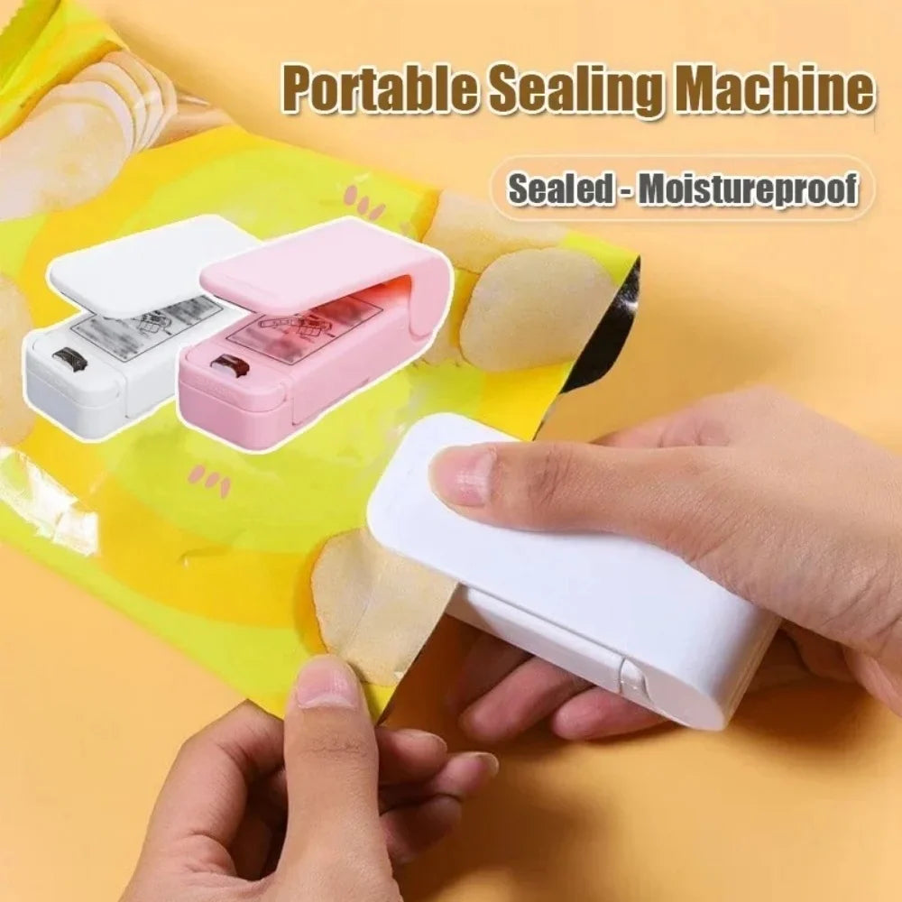 Mini Selladora de Bolsas de Snacks | Snack Bag Heat Sealer