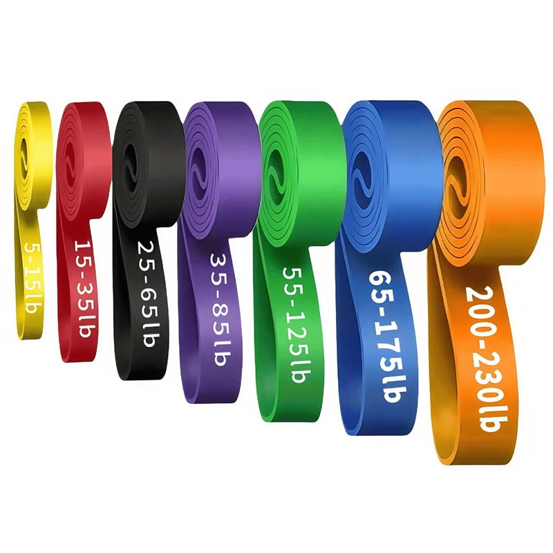 Bandas de Resistencia Elásticas para Gym y Casa | Resistance Bands for Home & Gym Workout