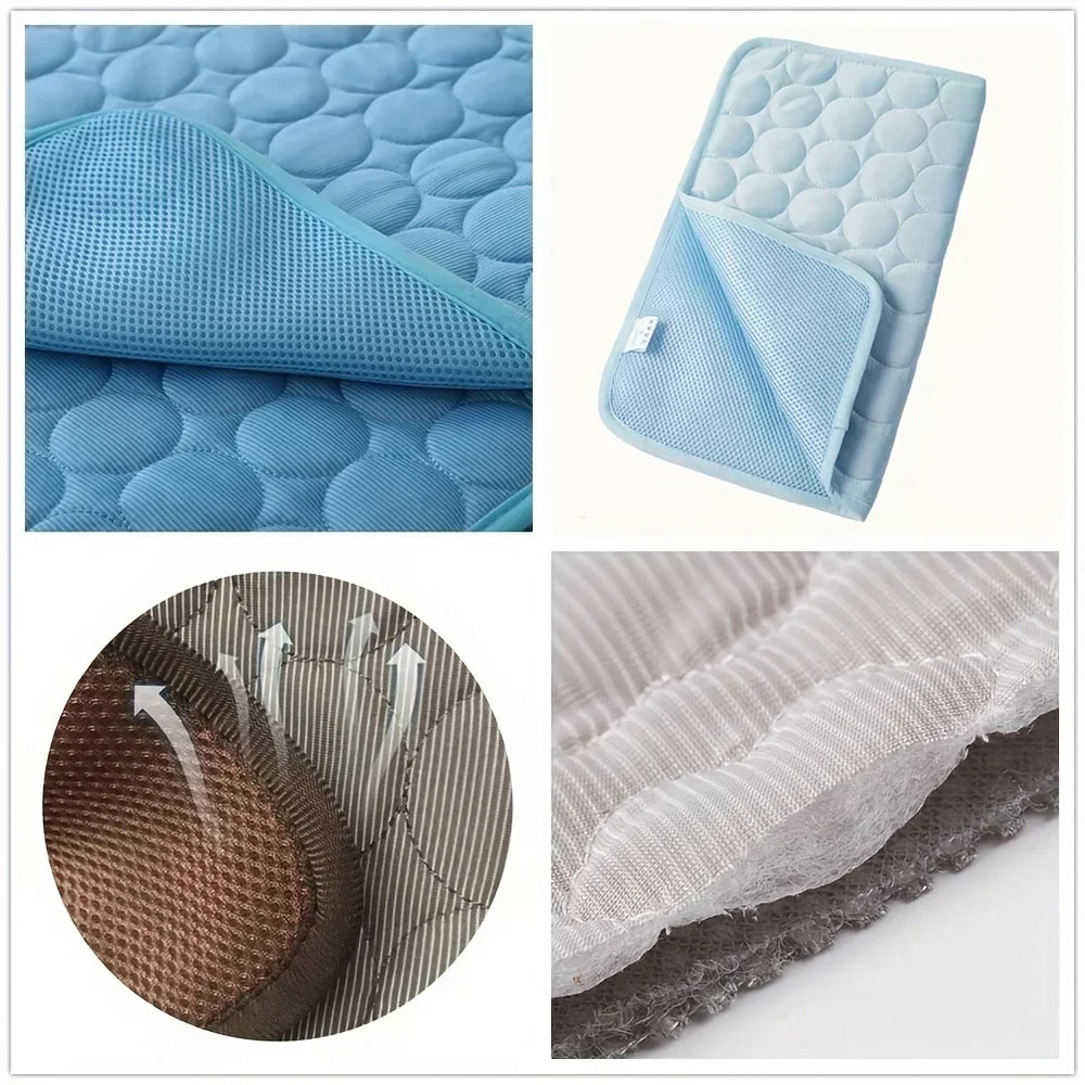 Colchón Refrescante de Seda para Mascotas | Cooling Silk Pet Mat