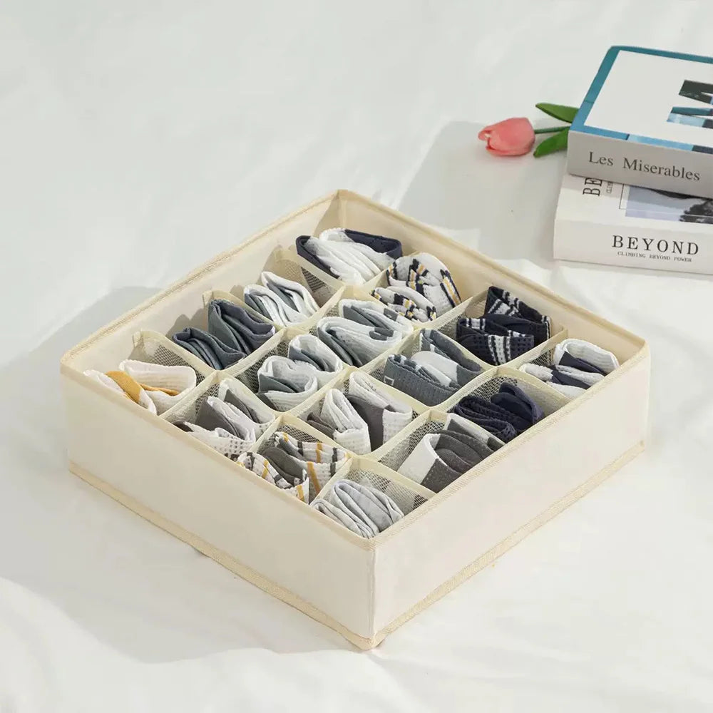 Organizador Plegable de Cajones para Ropa Interior y Calcetines | Foldable Drawer Organizer