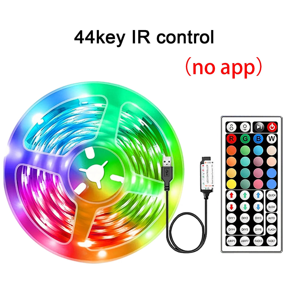 Tira LED RGB con Control por App y Mando | RGB LED Strip with App Control & Remote
